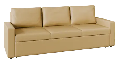 TAMARA, pohovka, koženka béžová